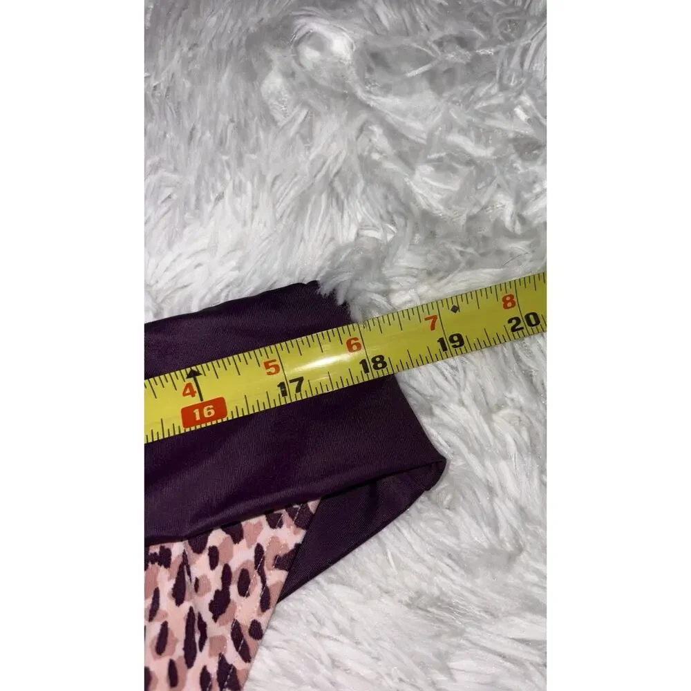 Victoria’s Secret Women’s XL Animal Fold over Bikini Bottom. Grt. Shape